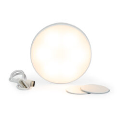 Kabellose LED-Unterbauleuchte SLL10 in Weiß, warmweißes Licht 3000K