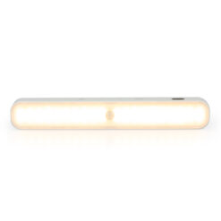 Weiße LED-Unterbauleuchte mit warmweißem Licht 3000K und Bewegungssensor