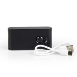 SLL12 Schwarz, LED Nachtlicht 3000K, Bewegungssensor, Orientierungslicht, USB-C Ladefunktion, magnetisch montiert, 8 cm