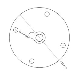 Möbelfuß Metall Schwarz höhenverstellbar 120–180 mm abmessungen