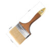 Acrylpinsel flach Wand Decke streichen
