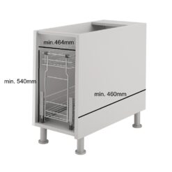 Ausziehkorb Chrom 50 cm