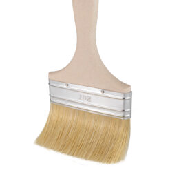 Detailansicht Borsten Flachpinsel 102 mm – hohe Farbaufnahme und gleichmäßiges Abgeben bei Lacken & Lasuren