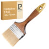 Flachpinsel 3 Zoll Griff lackiert
