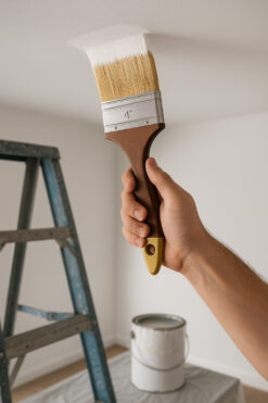 Flachpinsel Acrylfarben, großer Flächenpinsel