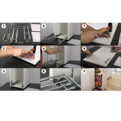 Gewürzschrank Auszug 50 cm