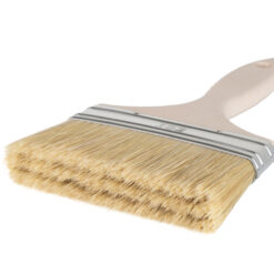 Ergonomischer Holz-Kompositgriff des Flachpinsels 102 mm – rutschfest, handfreundlich, langlebig