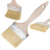 Ergonomischer Holz-Kompositgriff des Flachpinsels 90 mm – rutschfest, handfreundlich, langlebig