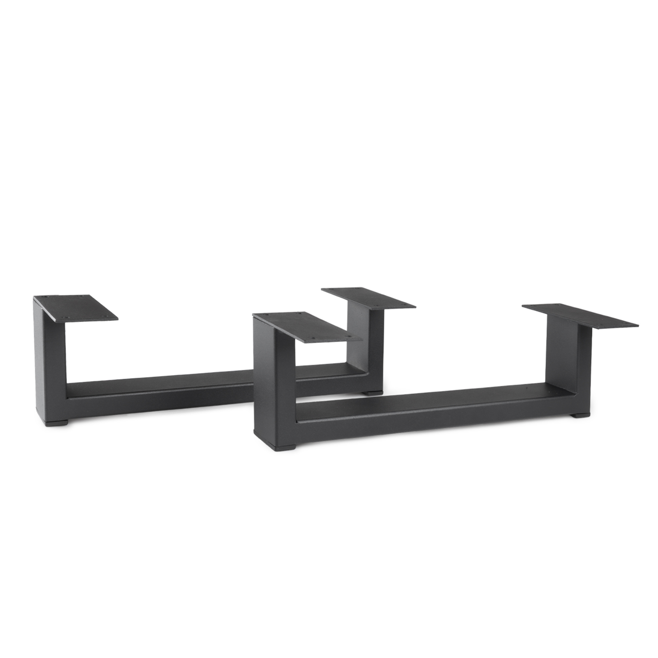 Langlebiges Tischgestellbein aus Stahl, korrosionsbeständig durch Pulverbeschichtung