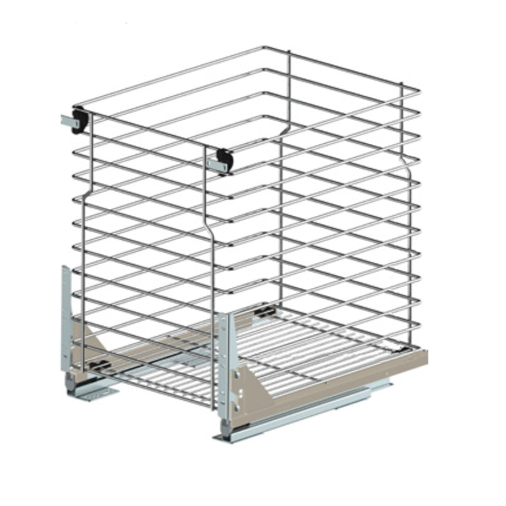 Badschrankauszug 50 cm Soft-Close