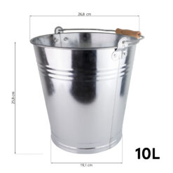 Zinkeimer 10 L abmessungen