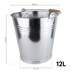 Zinkeimer 12 L abmessungen