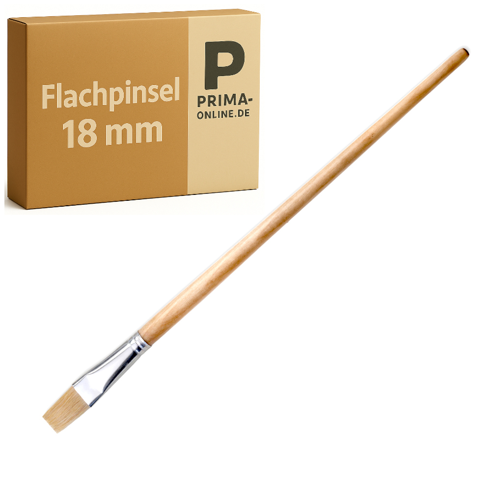 klein Flachpinsel 18 mm