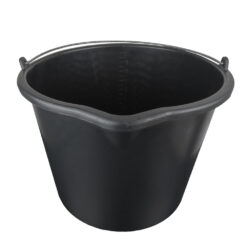 Baueimer schwarz 20L