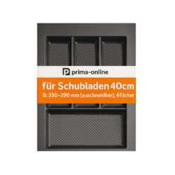 Besteckkasten 40 cm graphit