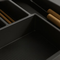 Besteckeinsatz 40 grau