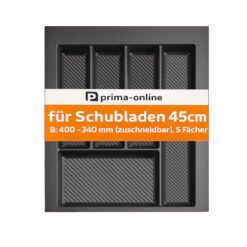 Besteckkasten 45cm graphit