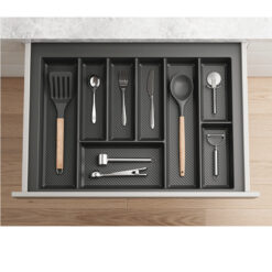 Besteckkasten Anthrazit 70 cm