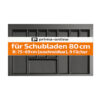 Besteckkasten Schubladen 80cm