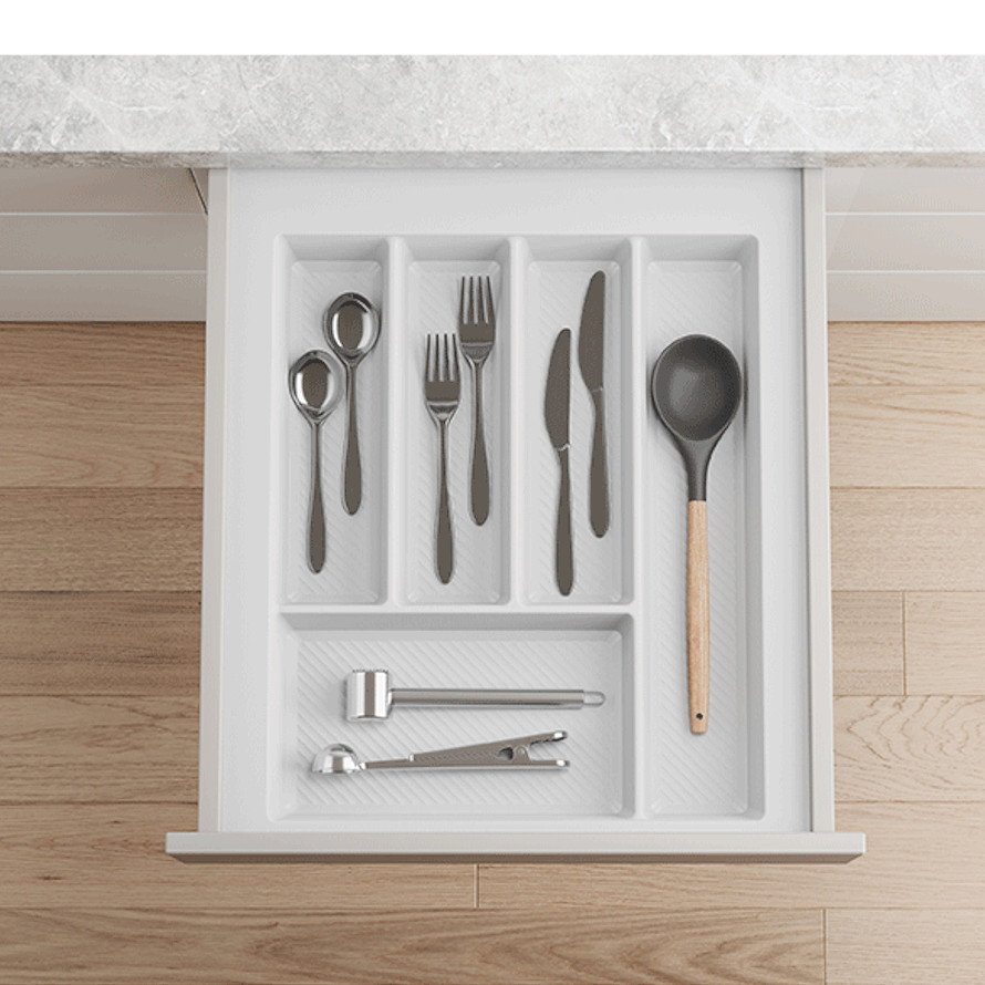 Besteckeinsatz 45 cm weiß