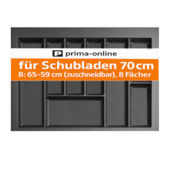 Besteckkasten für Schubladen 70cm