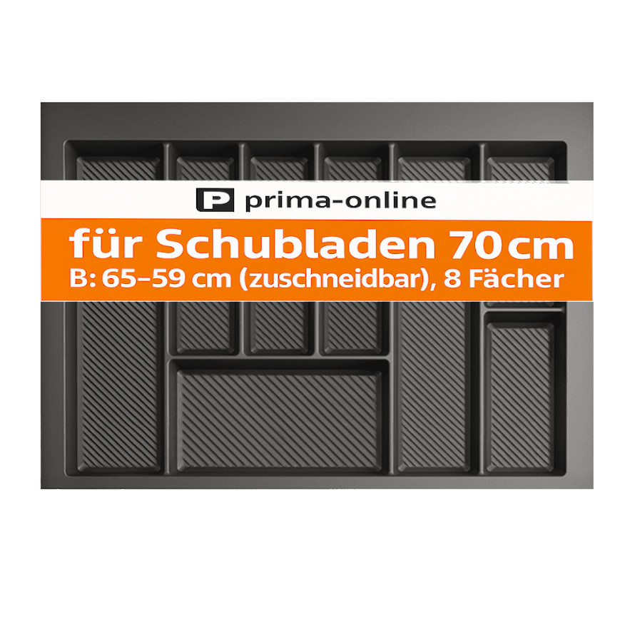 Besteckkasten für Schubladen 70cm