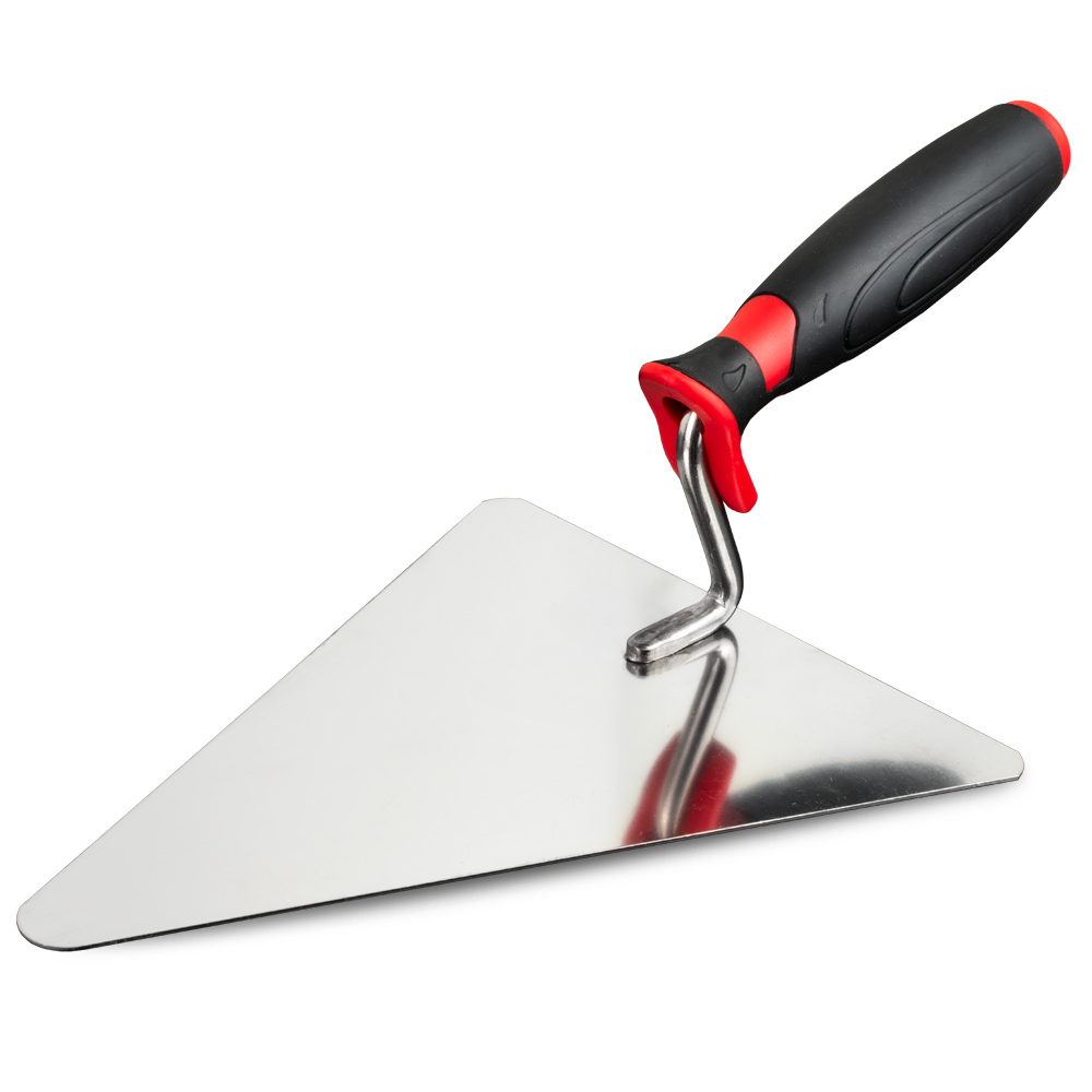 Maurerkelle 200 x 175 mm Dreieckskelle Edelstahl