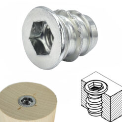 Einschraubmutter M6 x 10 mm