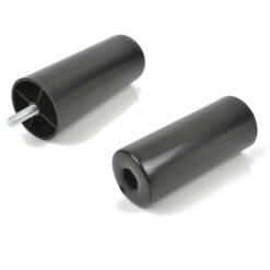 Möbelfüße rund Höhe 12cm