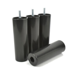 Tischfüße Kunststoff Schwarz M8