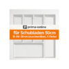 besteckeinsatz 50cm weiß