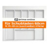 besteckkasten 60cm weiß
