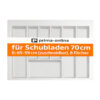 besteckkasten 70cm weiß