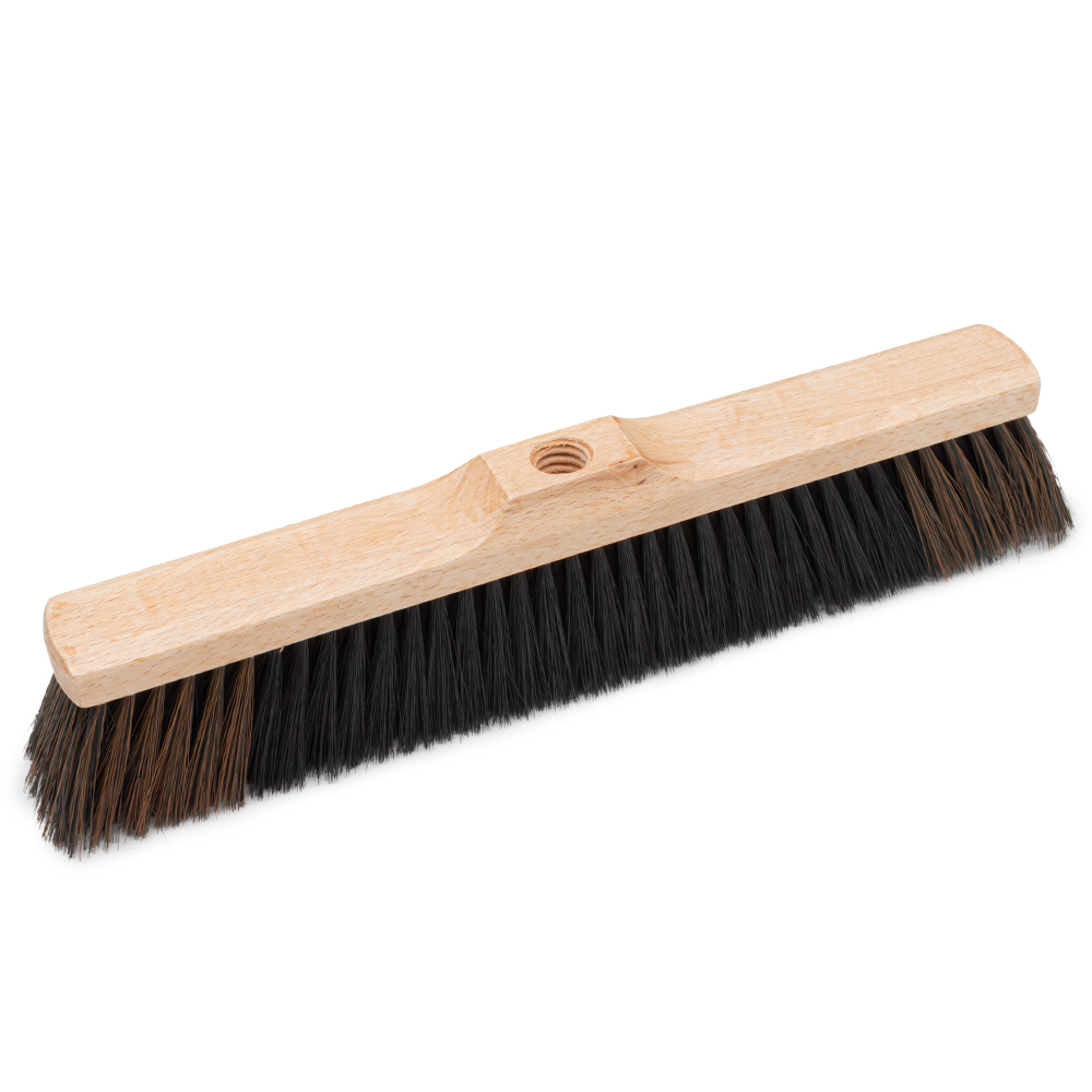Holz Besenkopf 40 cm mit PET-Borsten