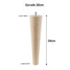 Holzfüße 15 cm