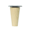 Möbelfüß Holz 8 cm