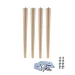 Möbelfuß Buche 68 cm