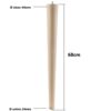 Tischbein Buche 68 cm