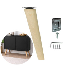 20 cm Möbelfuße Holz