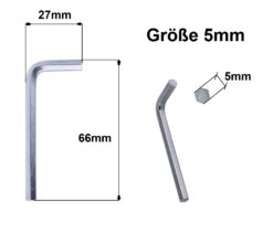 L-Schlüssel 5 mm