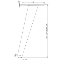Möbelfüße aus Stahl abmessungen