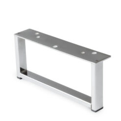 Möbel Metallbein 200x90 Seitenansicht rechteckig Design