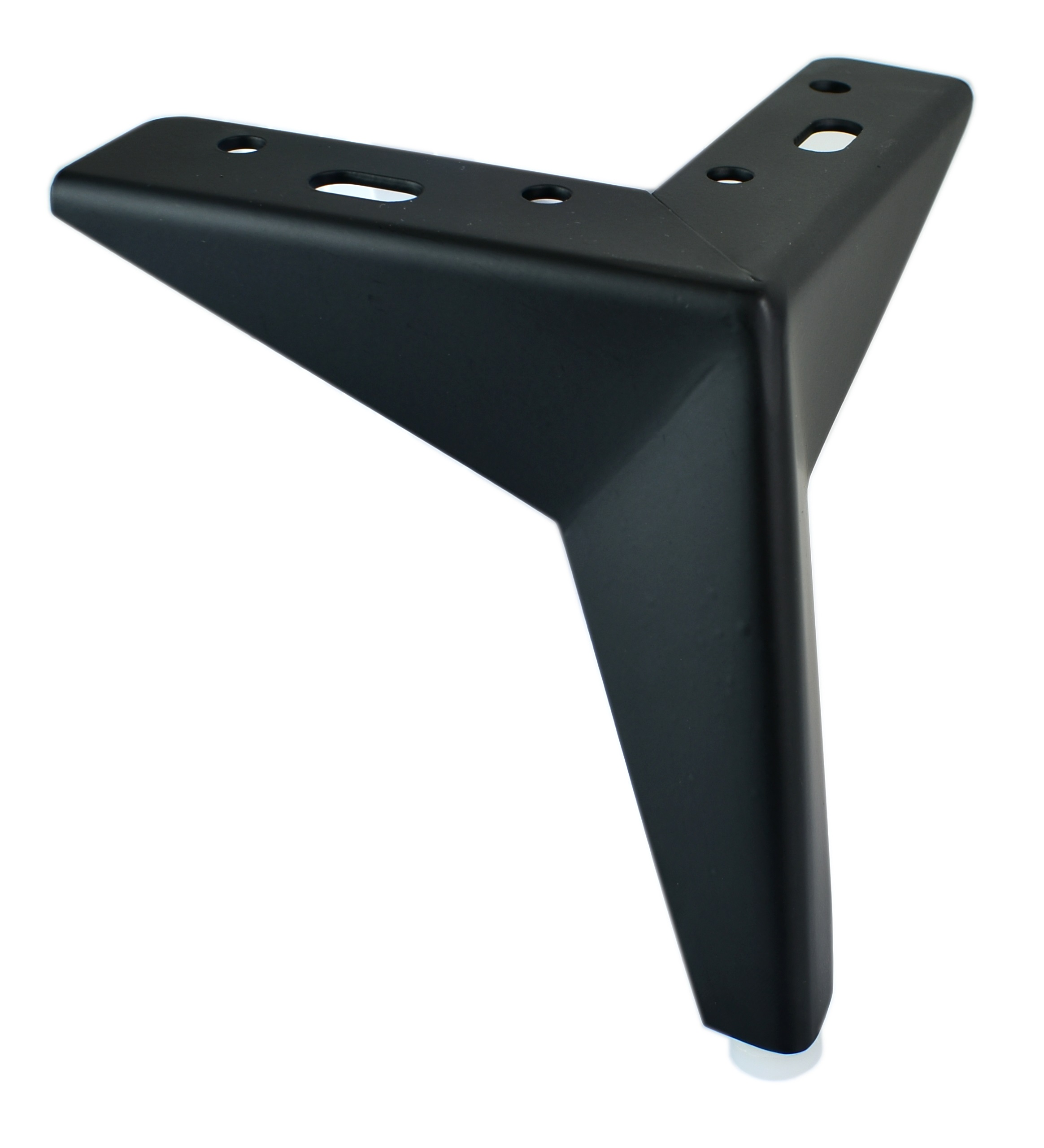 Möbelfüße Metall Schwarz Matt 10 cm