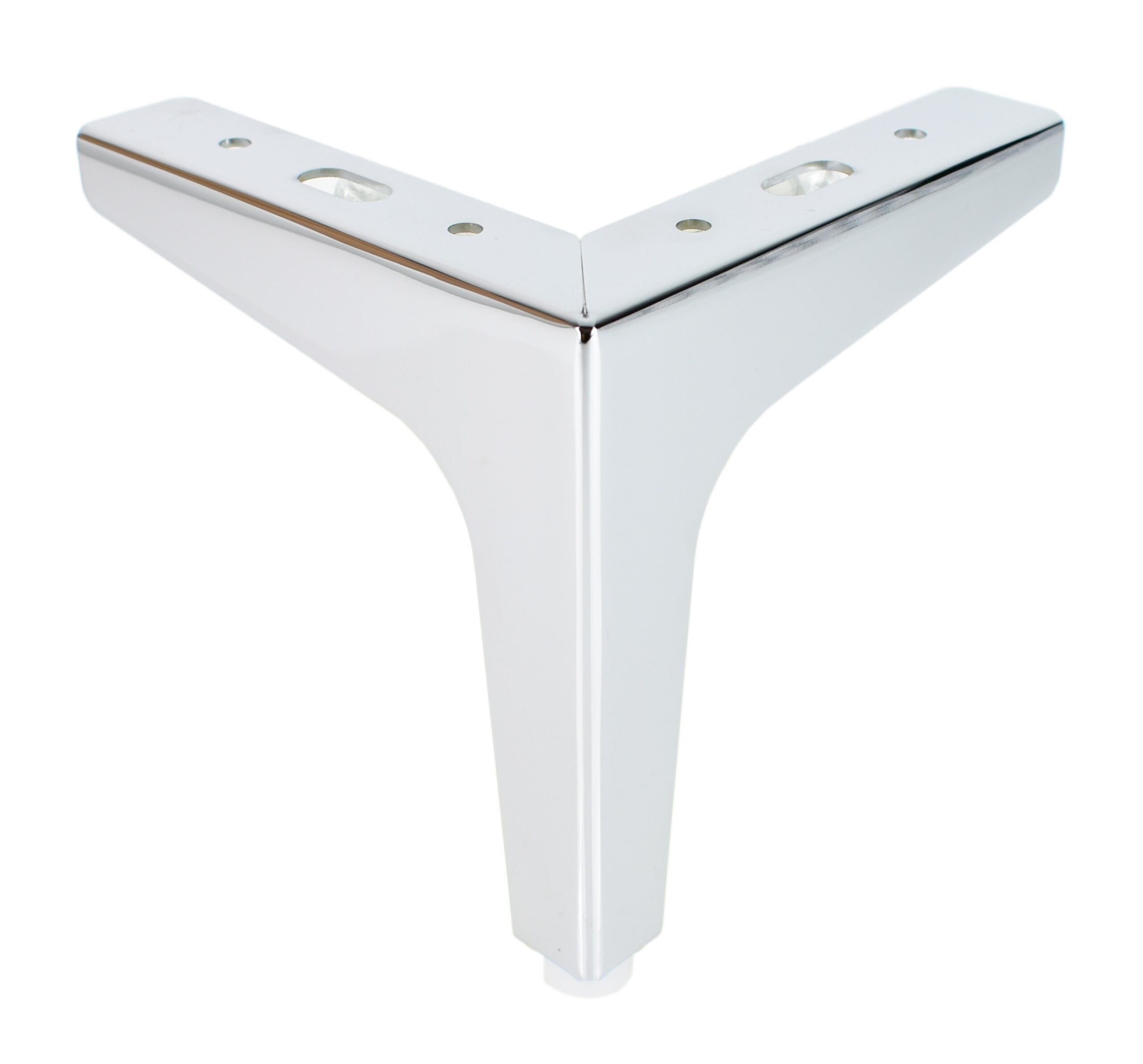 Design Möbelfüße Chrom 13,5 cm Hochglanz
