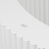 Moderne Tischbeine Weiß rund im Industrie-Design Look