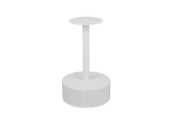 Stabiles und belastbares Tischgestell Weiß für schwere Platten