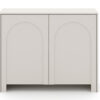 Detail der Bogenfront am Sideboard Kaschmir Vento 2D