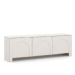 TV-Lowboard 3 Türen Kaschmir – modernes TV-Möbel mit Stauraum