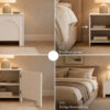 moderner nachtschrank für boxspringbett