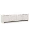 Sideboard Kaschmir 200 cm Arco 4D mit Bogenfräsung Frontansicht.